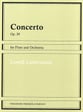 CONCERTO FOR FLUTE AND ORCH FL/PF cover